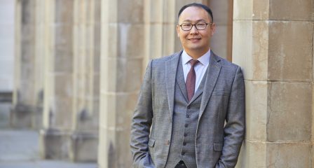 Portrait of Mongolian Australia Awards scholar Tsogtbaatar