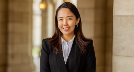 Portrait of Mongolian Australia Awards alumna Munkhzul