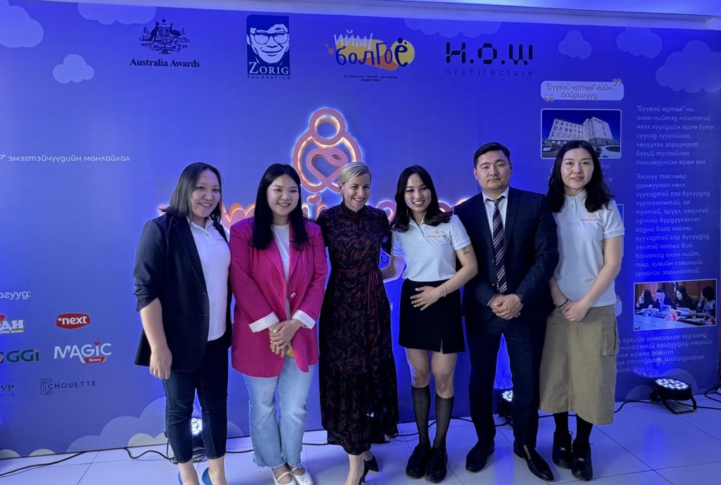 Alumni contribute to improving child-nursing facilities in Mongolia