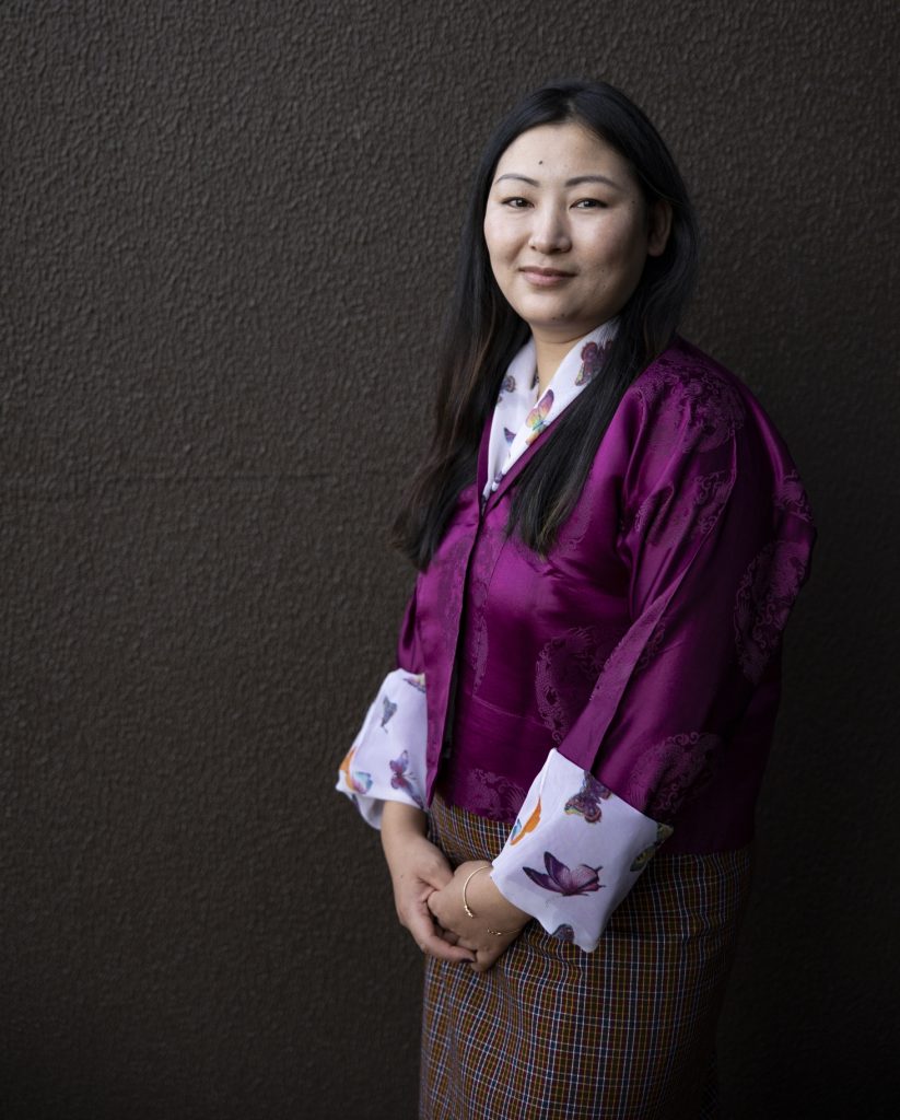 Alumna Karma Choden from Bhutan.