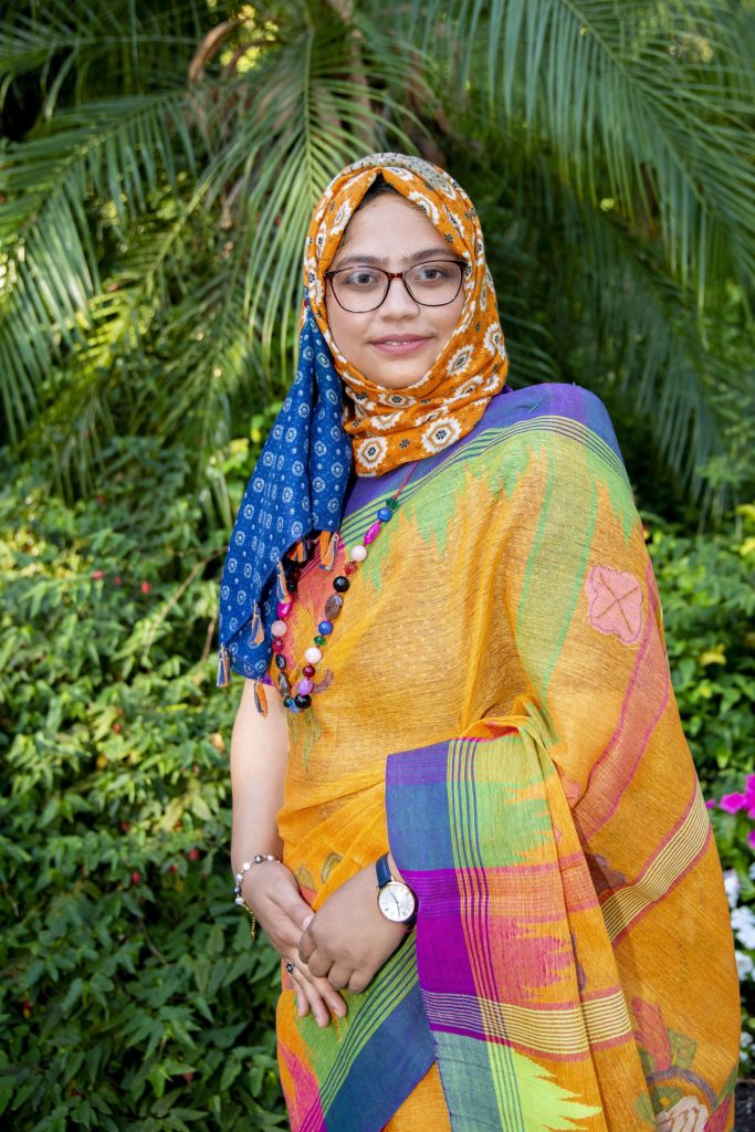 Picture of Bangladeshi scholar Sokina Aktar