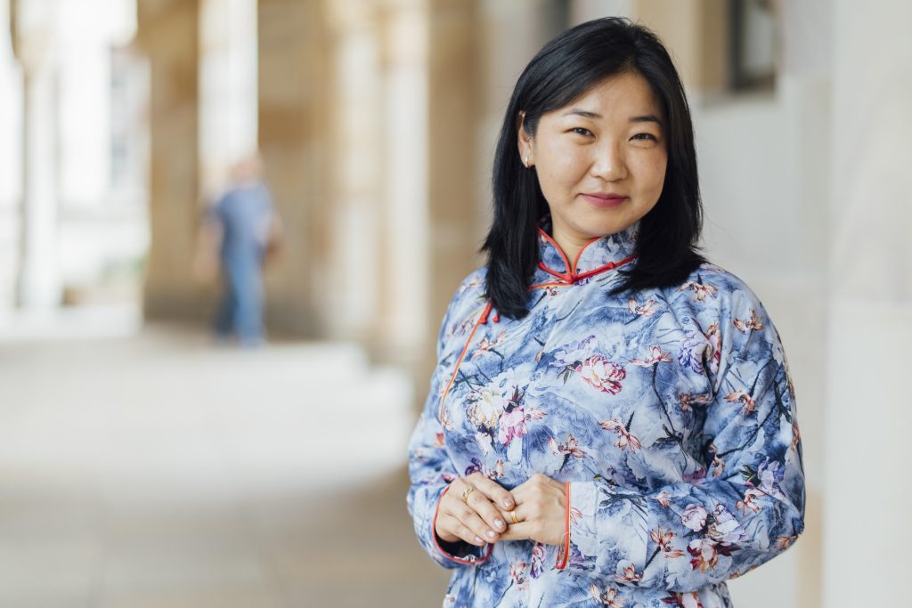 Mongolian scholar Nyamtsetseg Gantulga