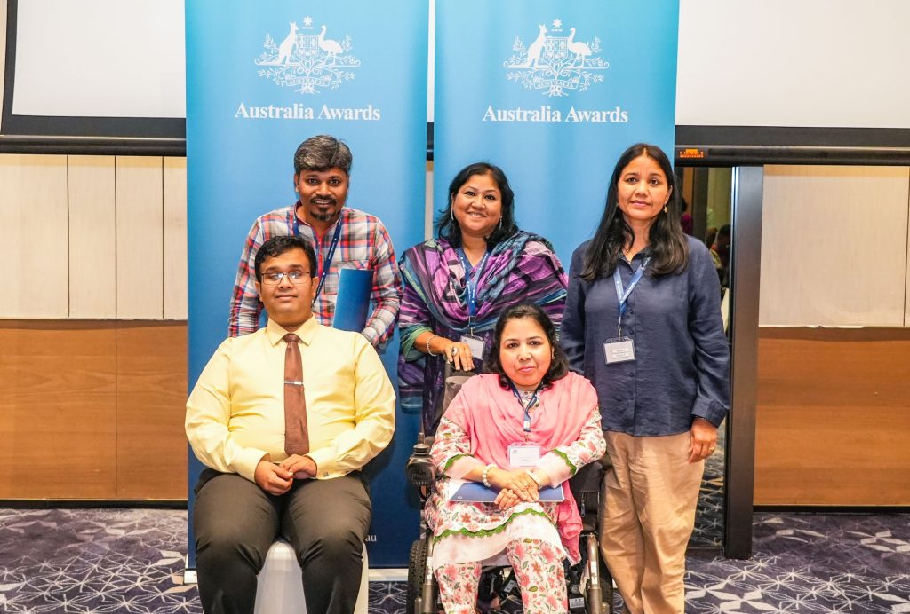 Alumni learn about policy and practice from women with disability