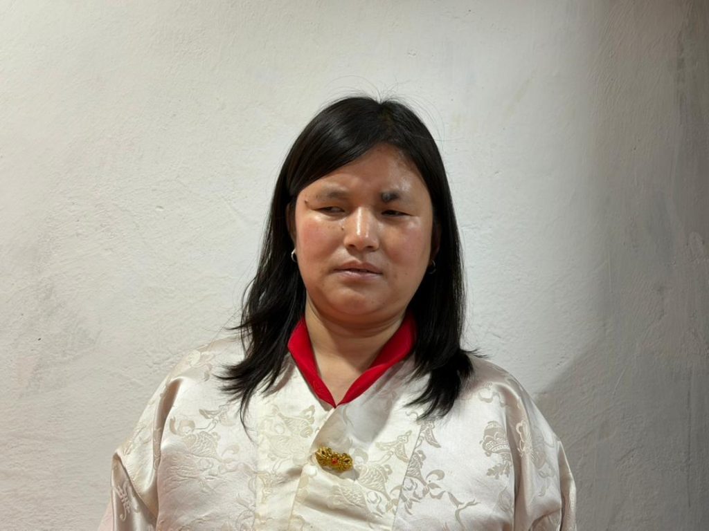 Panellist Ms Zangmo from Bhutan.