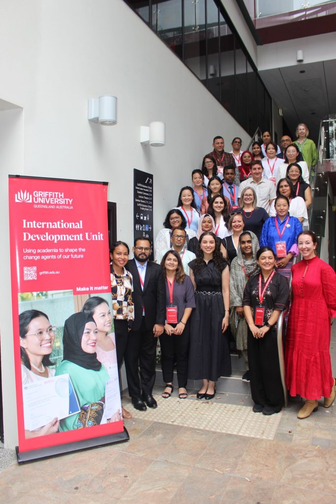 Participants welcomed at Griffith University.