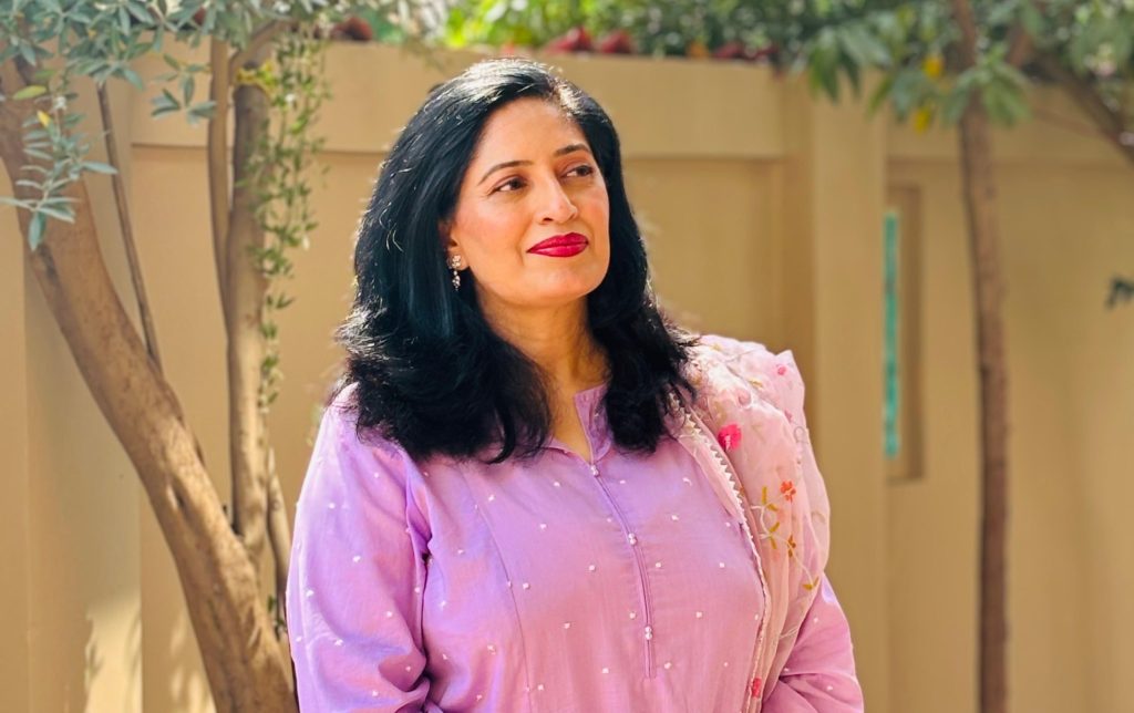 Alumna Sarwat, who shared her thoughts of the session.
