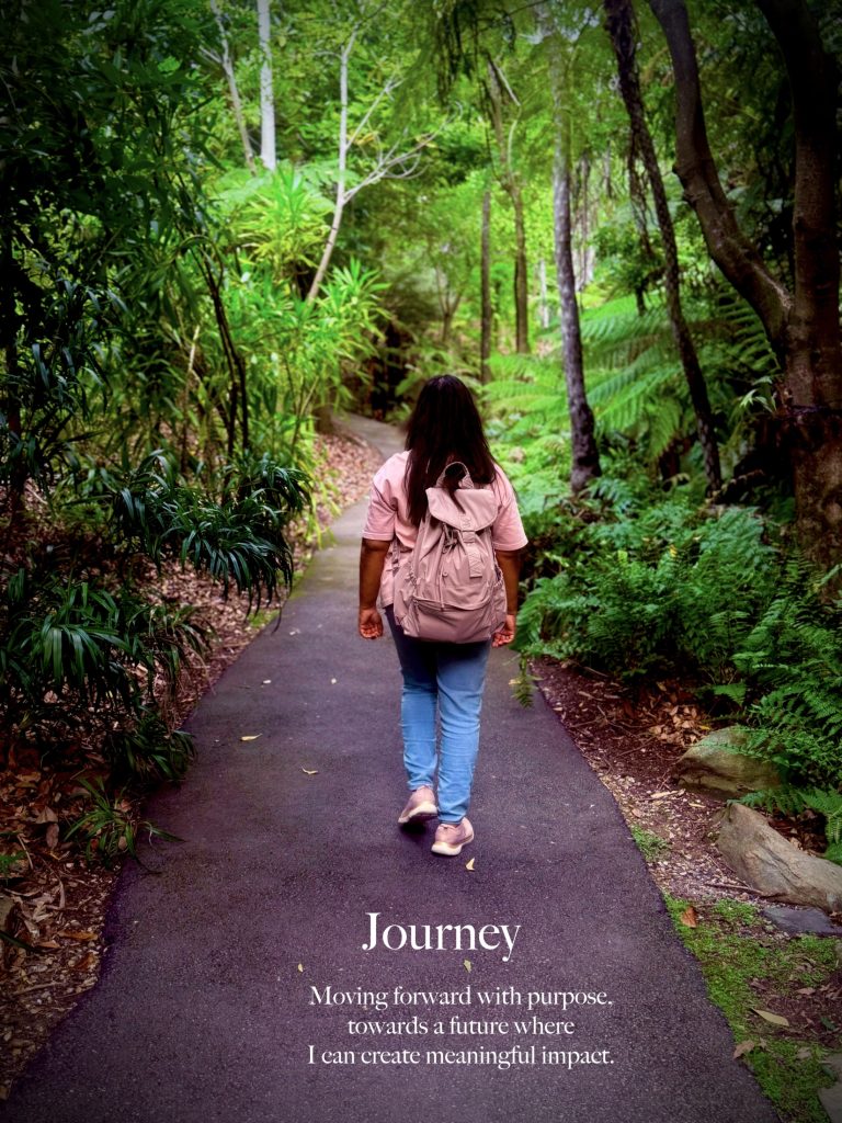 Sri Lankan scholar Dilanka Wickramasinghe shared this photo as one of a series reflecting on her experience as an Australia Awards scholar.