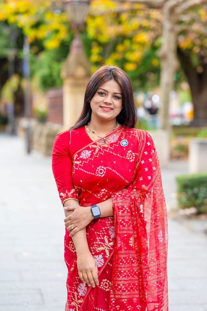 Scholar Ambassador Tamanna from Bangladesh.