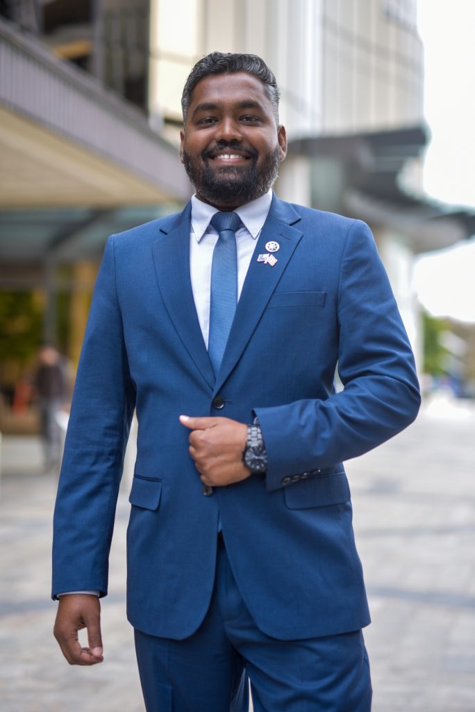 Scholar Mohamed Nimal from Maldives.