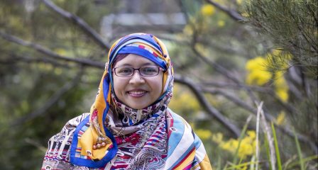 Portrait of Australia Awards alumna Sharmin Akther