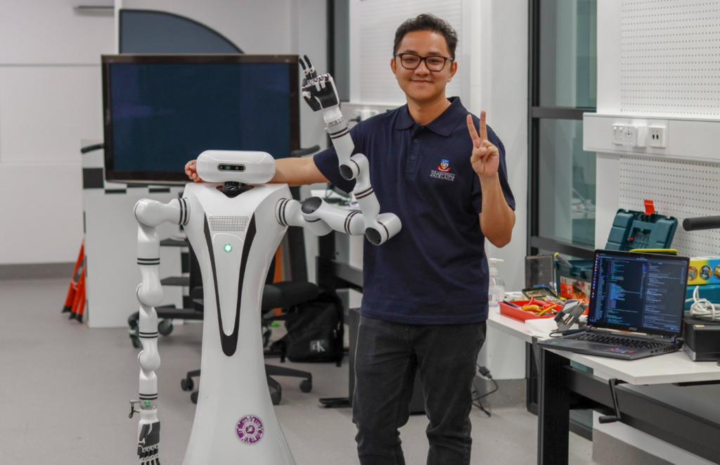 Scholar from Bangladesh pursues a career in humanoid robotics against all odds