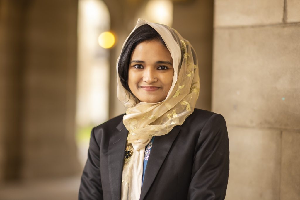 Scholar learning to reduce Bangladesh’s dependence on fossil fuels through energy-efficient construction