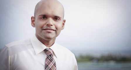 Maldivian Australia Awards alumnus Dr Ahmed Adham Abdulla