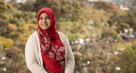 Australia Awards alumna Usha Moosa from the Maldives