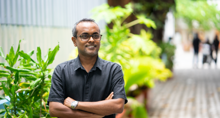 Maldivian Australia Awards alumnus Ibrahim Zuhuree