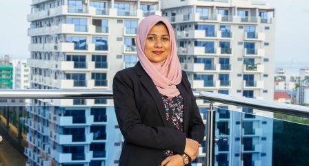 Maldivian Australia Awards alumna Mariyam Haifa