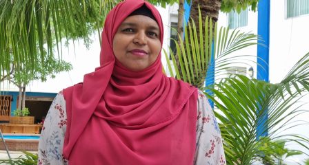 Australia Awards alumna Fathmath Nishan