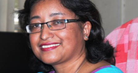 Portrait of Australia Awards alumna Dr Matina Joshi Vaidya