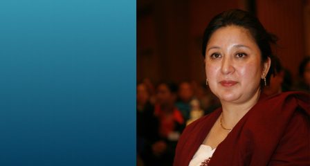 Portrait of Australia Awards alumna Latika Maskey Pradhan