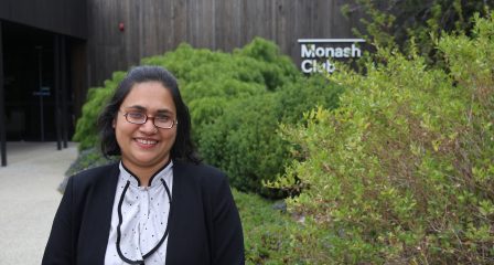 Portrait of Australia Awards alumna Dr Neeti Aryal Khanal