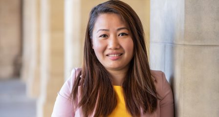 Portrait of Nepali Australia Awards scholar Drishya Gurung