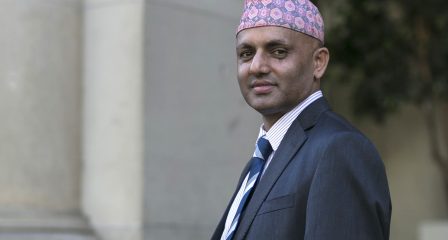 Portrait of Australia Awards alumnus Kiran Paudyal