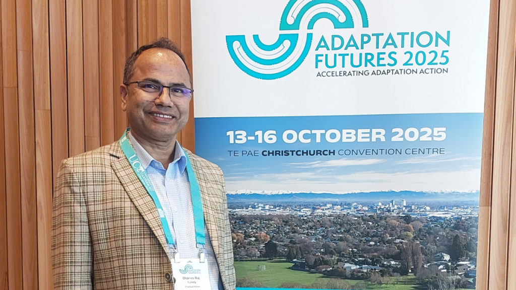 Nepali climate expert participates in the Adaptation Futures Conference 2025