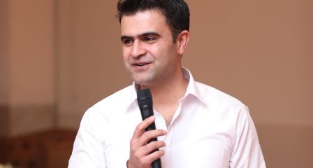 Featuring image of alumnus Ibrahim Khilji