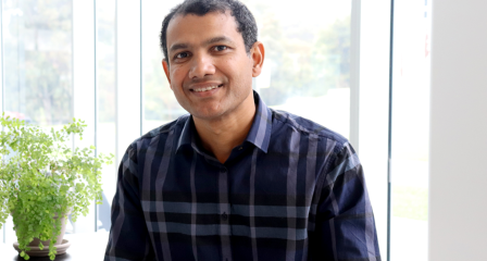 Scholar Malaka Perera from Sri Lanka
