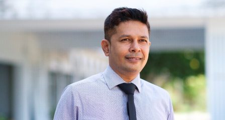 Sri Lankan Australia Awards alumnus Munazir Mohamed
