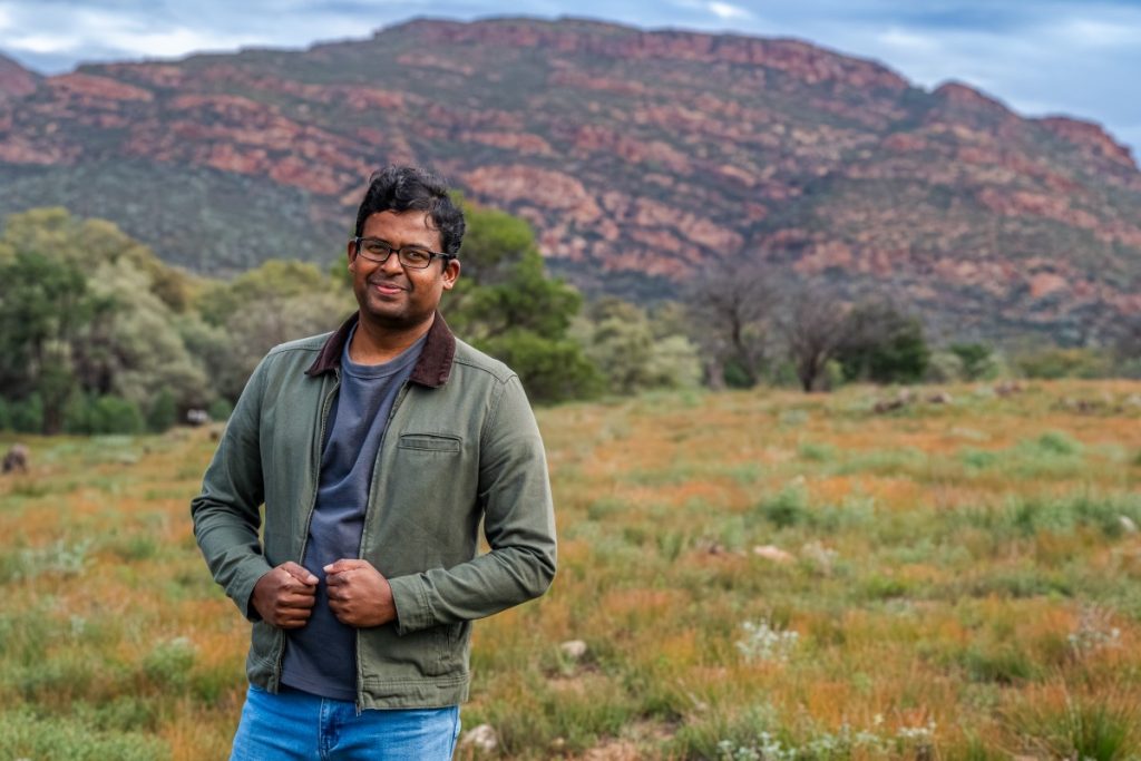 Sri Lankan scholar Kargen Rajaratnam reflects on study tour in Ikara-Flinders Ranges National Park