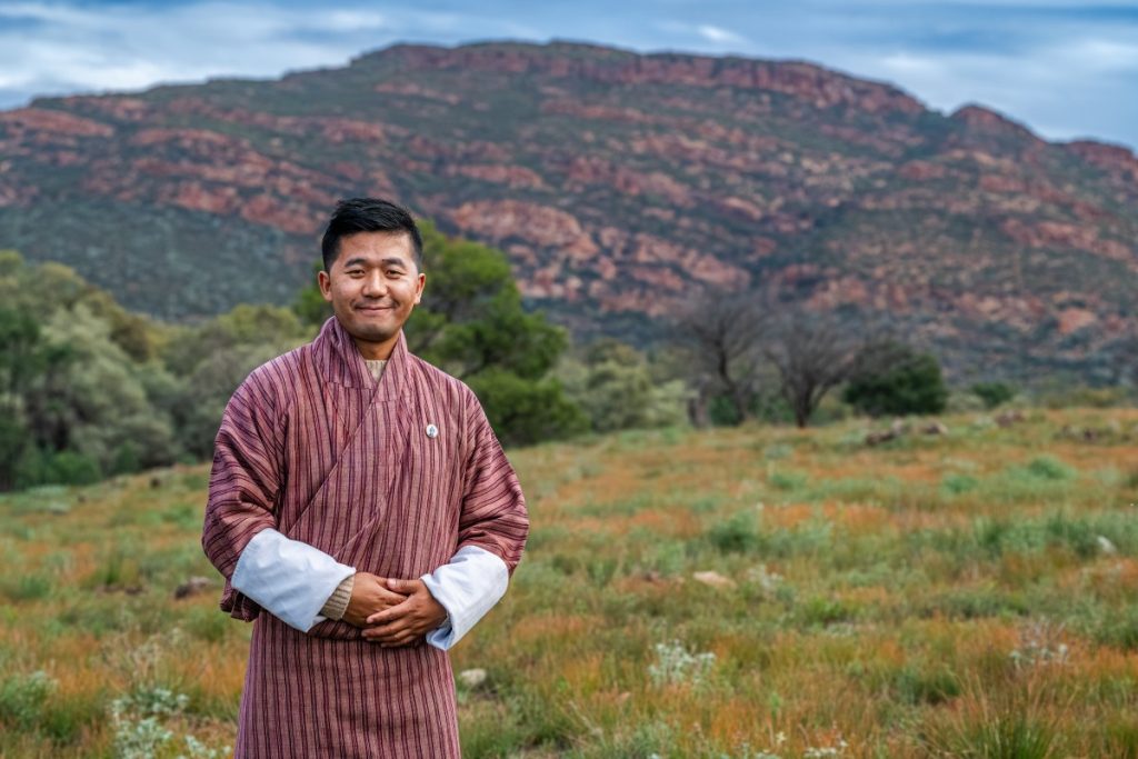 Bhutanese scholar Dorji Wangdi reflects on study tour in Ikara-Flinders Ranges National Park